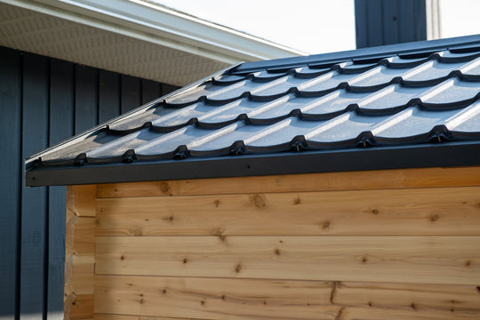 Leisurecraft CT Georgian Cabin Sauna with Porch