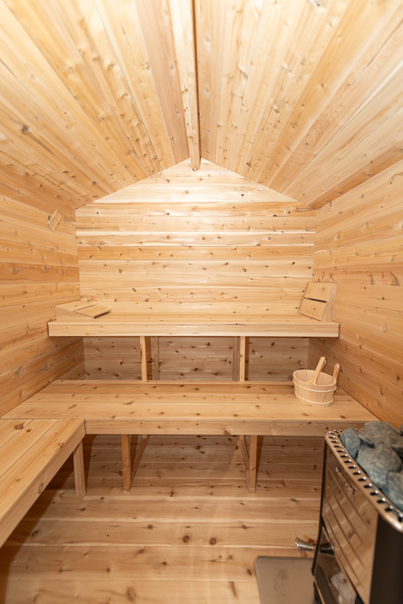 Leisurecraft CT Georgian Cabin Sauna with Changeroom
