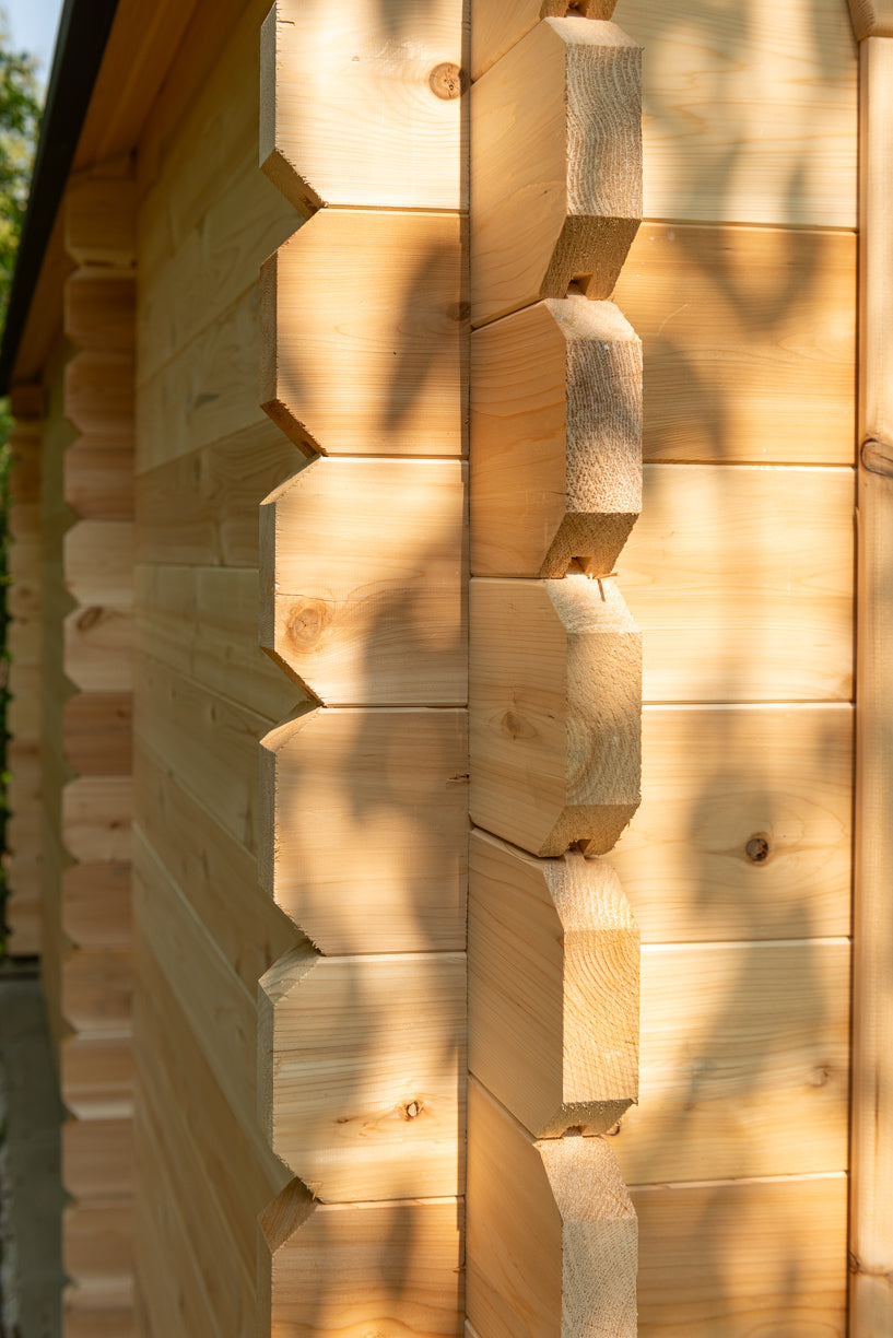 Leisurecraft CT Georgian Cabin Sauna with Changeroom