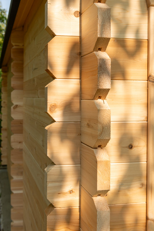 Leisurecraft CT Georgian Cabin Sauna with Changeroom