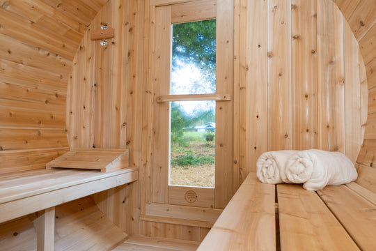 Leisurecraft CT Serenity Barrel Sauna